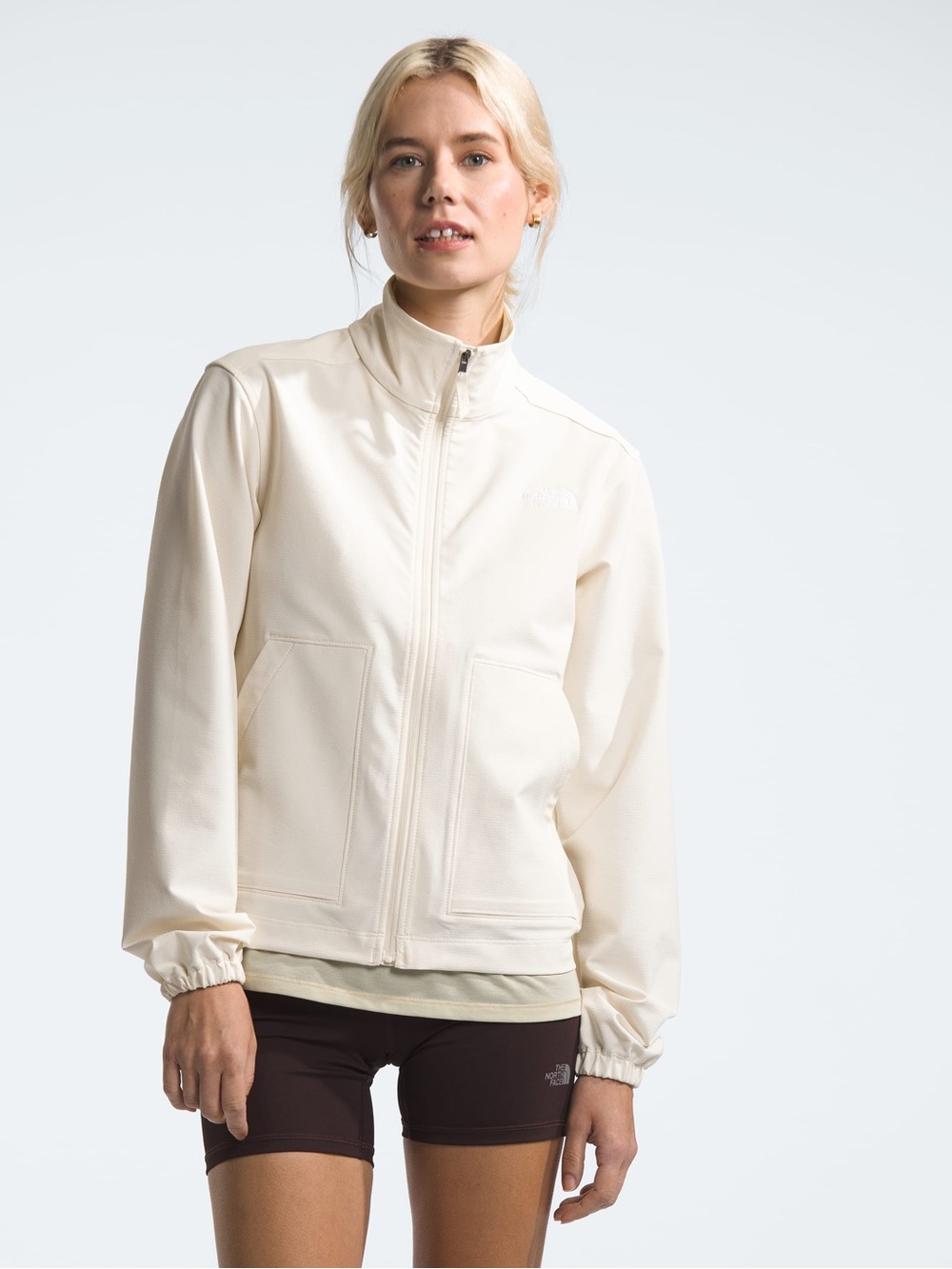 The North Face Women's Willow Cream Full-Zip Jacket